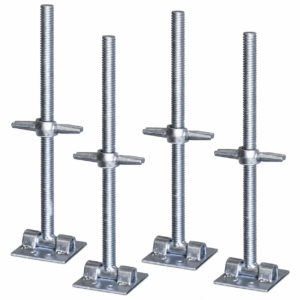 Mild Steel Silver Scaffold Screw Jacks
