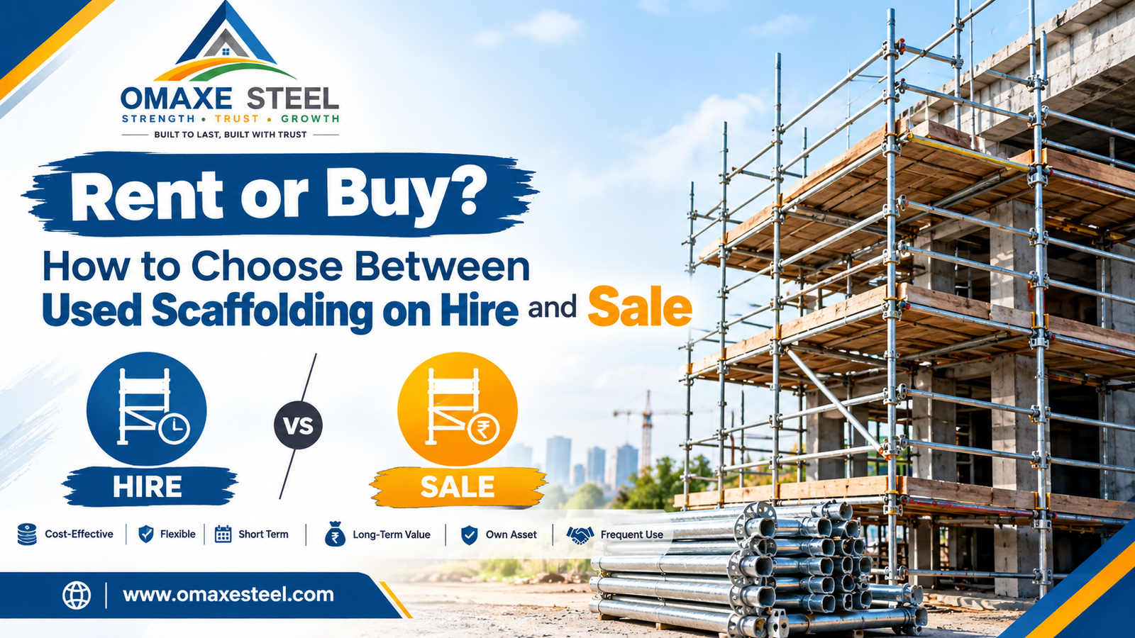 Used Scaffolding on Hire and Sale